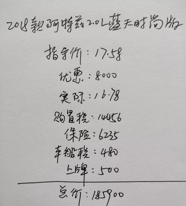 阿特茲落地185900元貴嗎？它的小毛病多嗎？車主6730公里后話說！